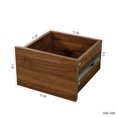 thumbnail image 6 of Living Room Cabinets Kitchen Sideboard, Small Countertop Organizer, Tabletop Cabinet with 2 Glass Sliding Door,3 Side Drawers & 1 small display shelves, Counter Cabinet for Kitchen, Living Room, Din, 6 of 17
