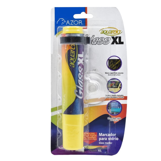 Marcador de Vidrio Azor Aquarelo Glass XL Amarillo Mod 22125AM