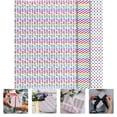 thumbnail image 3 of Toyandona Colorful Birthday Wrapping Paper 70x50cm 3 Rolls per Set Creative Design, 3 of 7
