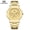 Gold Strap Gold Noodles, variant on New Men's Watch Blue Quartz Watch with Calendar Waterproof Alloy Men's Fashion Casual Wristwatch Trendy Fashion Watch