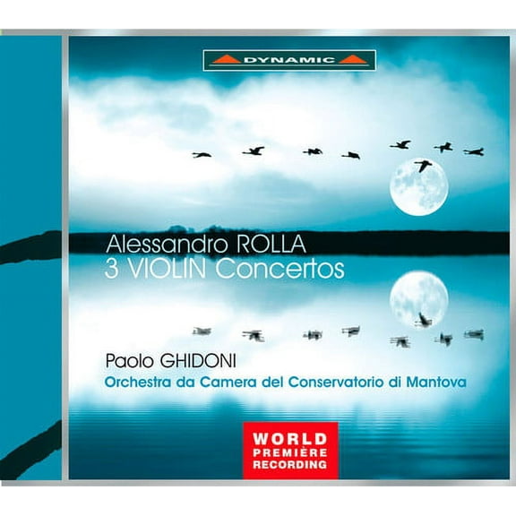 Paolo Ghidoni - Three Violin Concertos - Music & Performance - CD