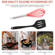 thumbnail image 3 of Juego de utensilios de cocina, 2 uds., utensilios de cocina de silicona antiadherentes, utensilios de cocina, juego resistente al calor, 3 of 5