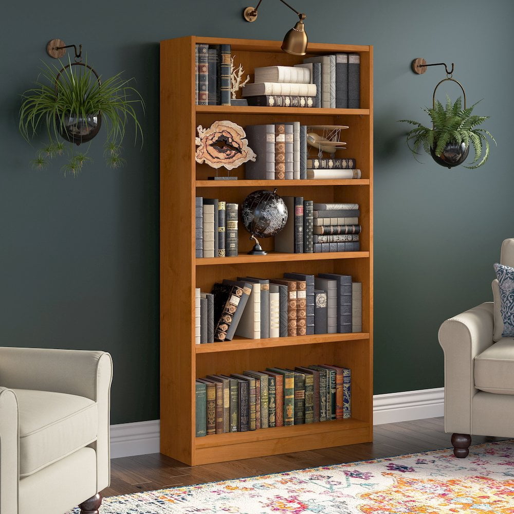 Bush Home Universal Tall 5 Shelf Bookcase