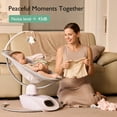 thumbnail image 3 of Momcozy CocoSway 3D-Motion Baby Swing for Infants to Toddlers, 6 Motion Modes & 4 Speeds, 180° Rotating Seat, 8 Preset Lullabies, 3 of 10