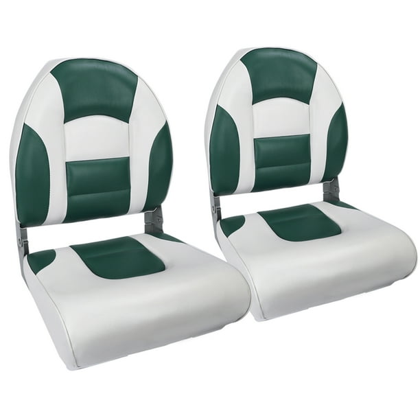 NORTHCAPTAIN S1 Pro Premium High Back Folding Boat Seat,Stainless Steel