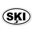 thumbnail image 1 of CafePress - SKI Racer Oval Sticker - Sticker (Oval), 1 of 1