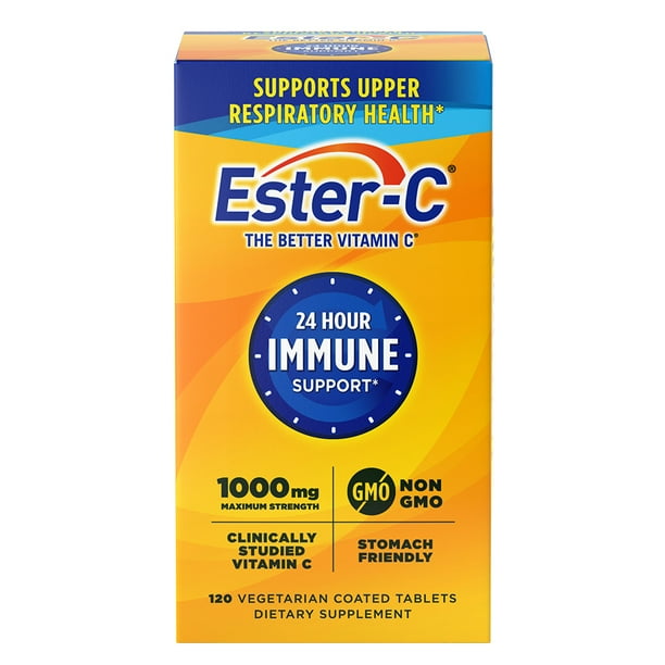 Ester C Vitamin C Immune Support Tablets 1000 Mg 1 Ct Walmart Com Walmart Com