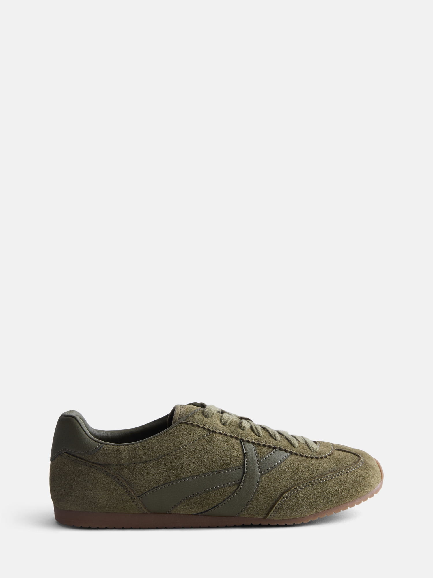 Scenario Women's Lace Up Low Profile Sneakers