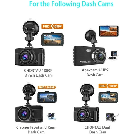 Dash Cam Mount Compatible With Chortau Apexcam Claoner Dash Cam Suction Mount Easy To Install And Use Replacement Walmart Canada