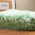 thumbnail image 2 of Silver Orchid  Parrott Faux Fur Sheepskin Area Rug Mint Green 4' x 6' 4' x 6' Indoor Living Room Rectangle, 2 of 5