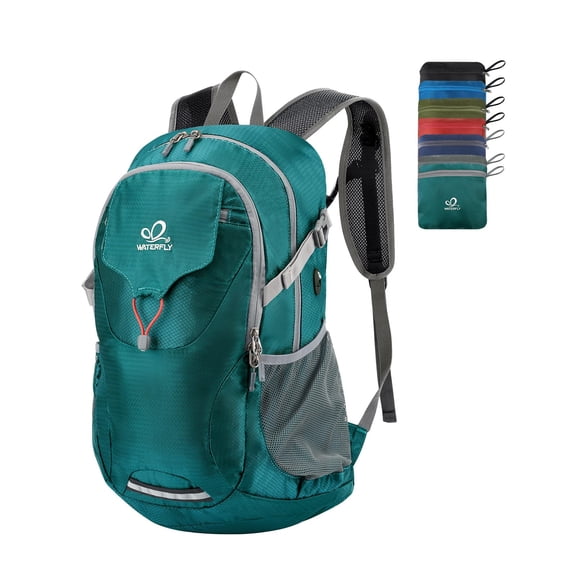 Mochila WATERFLY para acampar y senderismo, 30 L, impermeable y ligera