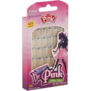 Pink by Kiss Be Pink Sticker Nails Set, Dazzlin' 1 ea