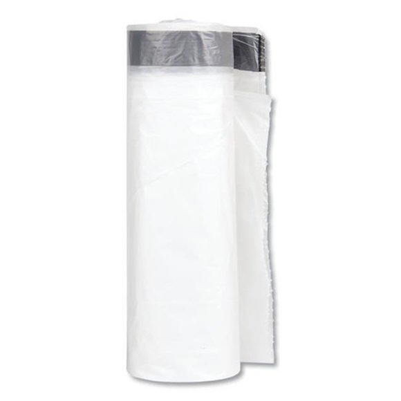 Inteplast Group IBSDTS2838N 23 gal Draw-Tuff Institutional Draw-Tape Can Liners - 6 Pack per Case - 25 Per Pack