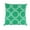Green, variant on Trinity 100% Cotton Throw Pillow (Set of 2)