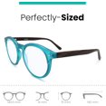thumbnail image 4 of 2SeeLife Lunettes Rondes Anti-Lumière Bleue pour Hommes et Femmes pour Toutes les Formes de Visage avec Vision Claire - Lunettes de Lecture Robustes pour Femmes et Hommes, 4 of 7