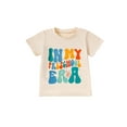 thumbnail image 1 of xiaxaixu T-Shirt Décontracté pour Petites Filles et Garçons avec Imprimé Papillon, Col Rond, Manches Courtes, pour la Rentrée Scolaire d'Été, 1 of 9