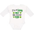 thumbnail image 3 of Inktastic I'm So Lucky I'm a Big Sister to Be Girls Long Sleeve Baby Bodysuit, 3 of 5