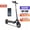 600W-28MPH-33MILES-15Ah, variant on JUN LING Electric Scooter for Adults - 600W, 10" Tires, up to 28MPH and 33Miles, Commuting Folding E Scooter with APP