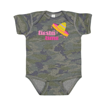 

Inktastic Fiesta Pink Sombrero Gift Baby Girl Bodysuit