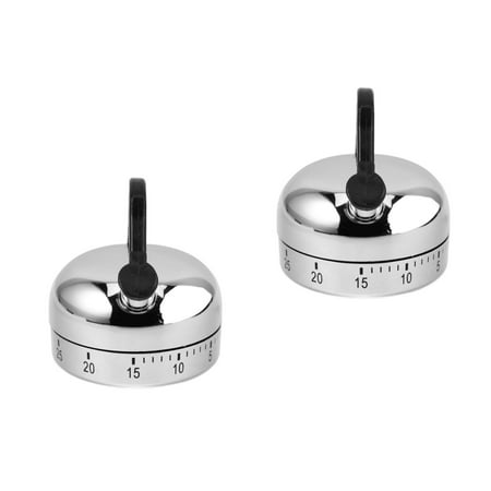 

Raindrops 2pcs Kitchen Timer 60-minutes Mechanical Easy To Use And Carry Kitchen Timer Multipurpose Kitchen Reminder Manual Countdown Timer