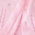 thumbnail image 5 of GYRATEDREAM Toddler Girls Cute Bowknot Knit Cardigans Sweater Spring Fall Clothes Size 1-6T, 5 of 15