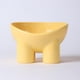 thumbnail image 5 of Comedero para gatos, bebedero elevado para mascotas, comedero para cachorros, plato de agua para gatos amarillo, 5 of 7
