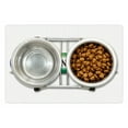 thumbnail image 1 of Bingo Pet Mat for Food and Water, 3D Style Bingo Balls with Different Colors Chance Luck Opportunity Theme, Non-Slip Rubber Mat for Dogs and Cats, 18" X 12", by Ambesonne, 1 of 2