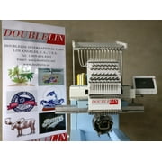 NEW,compact embroidery machine, single head, 15 needles, New Style, Cap, T-shirt, no interfere area, less problems, 5-year parts warranty