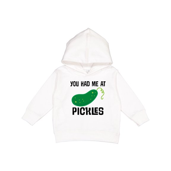 Inktastic You Had Me at Pickles Toddler Hoodie
