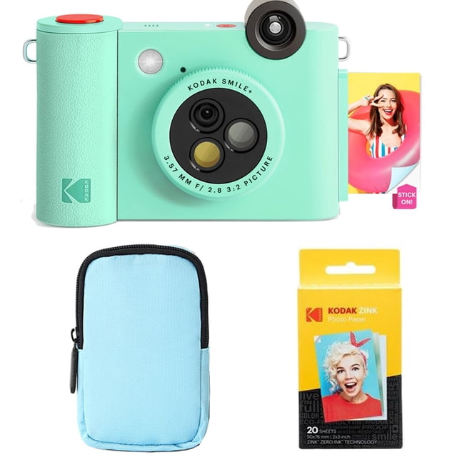 Cámara digital de impresión instantánea e impresora inalámbrica KODAK Smile+