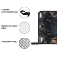 thumbnail image 4 of Cauagu Majestic Black Yak Print Oven Mitts and Pot Holders 4 pcs Set,Extra Thicken Long Kitchen Oven Glove Potholders BBQ Gloves-Oven Mitts and Pot Holders(11 Inch), 4 of 6