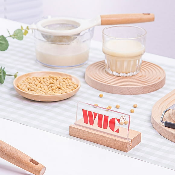 Jienlioq Kitchen Supplies Clearance Stainless Steel Flour Sieve Kitchen Household Baking Fine Mesh Sugar Powder Sieve Crush Soy Milk Slag Filter Big Save