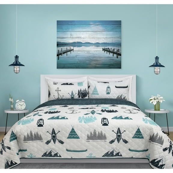 Quilt 3PC Set DQ Signature Print