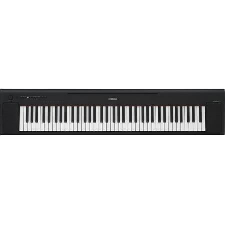 Yamaha 76 Key Portable Digital Piano, Black