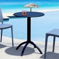 thumbnail image 2 of Siesta ISP160-BLA Table Bistro Ronde Pieuvre avec Noir, 1 Unité, 2 of 6