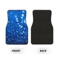thumbnail image 2 of Balery A Blue Glitter Juego de 4 Alfombrillas para Auto, Revestimientos de Caucho Resistente, Diseño Antideslizante, 2 of 7