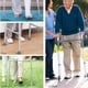 thumbnail image 3 of Deslizadores de Esquí, Almohadillas Universales para Andadores Plegables, Ayudas de Movilidad de Goma, Tapas de Repuesto para Deslizadores de Personas Mayores (Negro), 3 of 5
