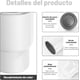 thumbnail image 4 of 6 PCS 3 Oz(88ml) Juego de Mini Vaso Chupito, Vasos Chupito SublimacióN Acero Inoxidable, con Pajita Y Tapa，para Bodas, Fiestas, Whisky, CóCteleso, Sublimación DlY Regalito (Rojo) Rojo, 4 of 8