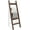 Brown, variant on YANGLI 5 Foot Wood Blanket Ladder, Farmhouse Style, Rustic White, Decorative Towel & Quilt Rack for Living Room & Bathroom