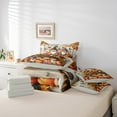 thumbnail image 5 of Erosebridal Cute Gnome Bedding Twin Size,Rustic Thanksgiving Day Bed Set,Pumpkins Maple Leaves Bedding Sets Twin Size,Ultra Soft Bedroom Decorative Reversible,7pcs, 5 of 7