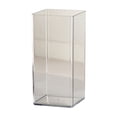 thumbnail image 2 of YardChic Clear Square Vases, Square Acrylic Vase, Flower Vase, Centerpieces Acrylic Cube Plastic Container Bulk Succulent Pots Planters for Plant Wedding Home Office Floral Decor, 9.8×4.7 Inch, 2 of 5