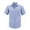 #Blue, variant on DPTALR George Men's Short Sleeve Cotton Shirts,Gingham Summer Button Down Plaid Shirt,Blue,Big and Tall Men M
