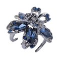 thumbnail image 2 of Pinza de pelo de aleación Macarena garra de mariposa accesorios de peinado para niñas azul, 2 of 8