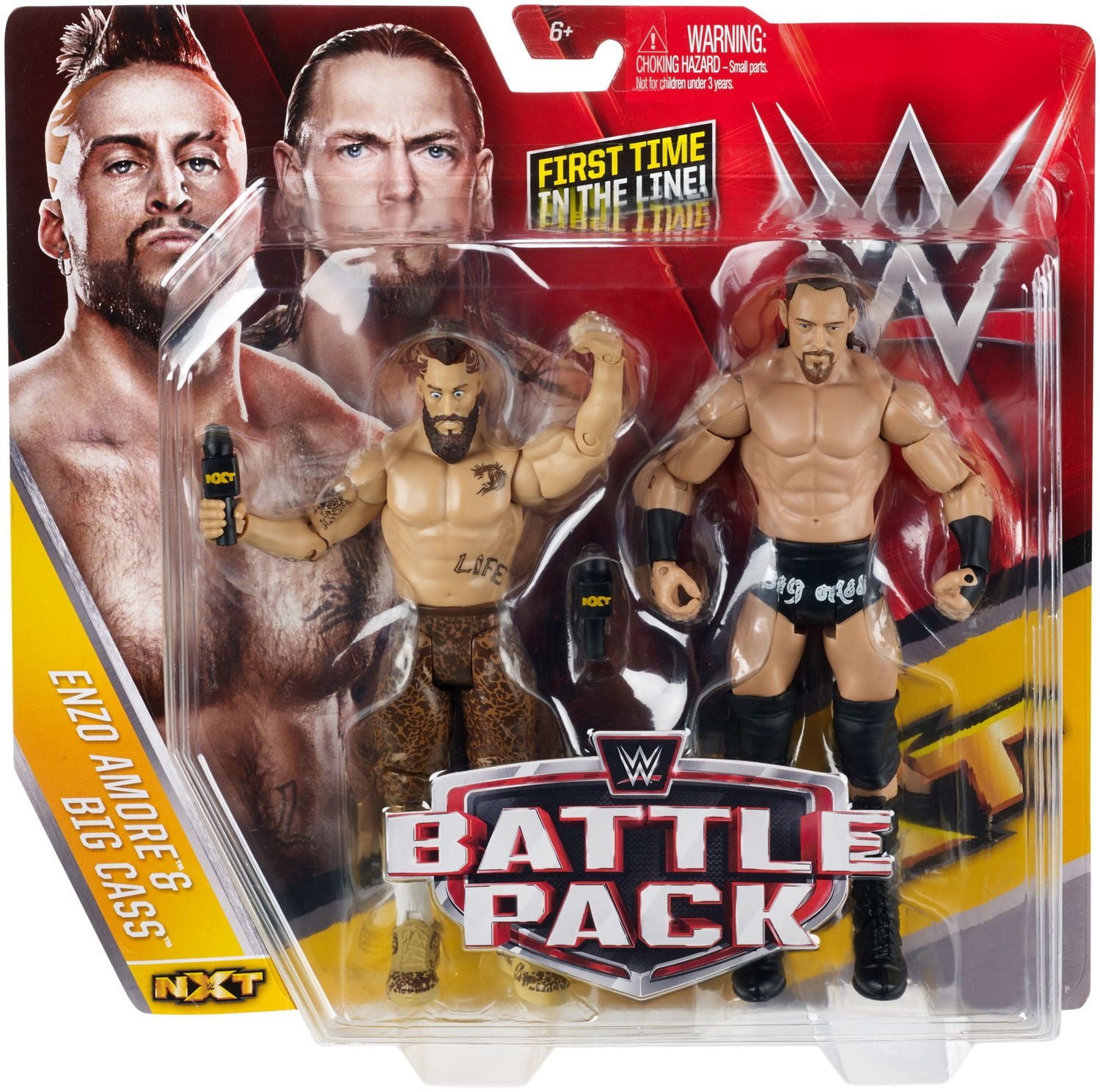 WWE Enzo and Bigg Cass Basic 2-Pack Action Figures