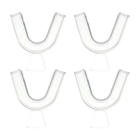 

ankishi Teeth Whitening Trays Moldable Trimmable Teeth Tray Custom Fit Comfortable Guard Mouth Trays