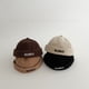 thumbnail image 3 of Sombrero de pana para niños, estilo yuppie, estilo retro, de piel de melón, para bebé, estilo coreano, para otoño e invierno, estilo extranjero, sombrero pirata, 3 of 5