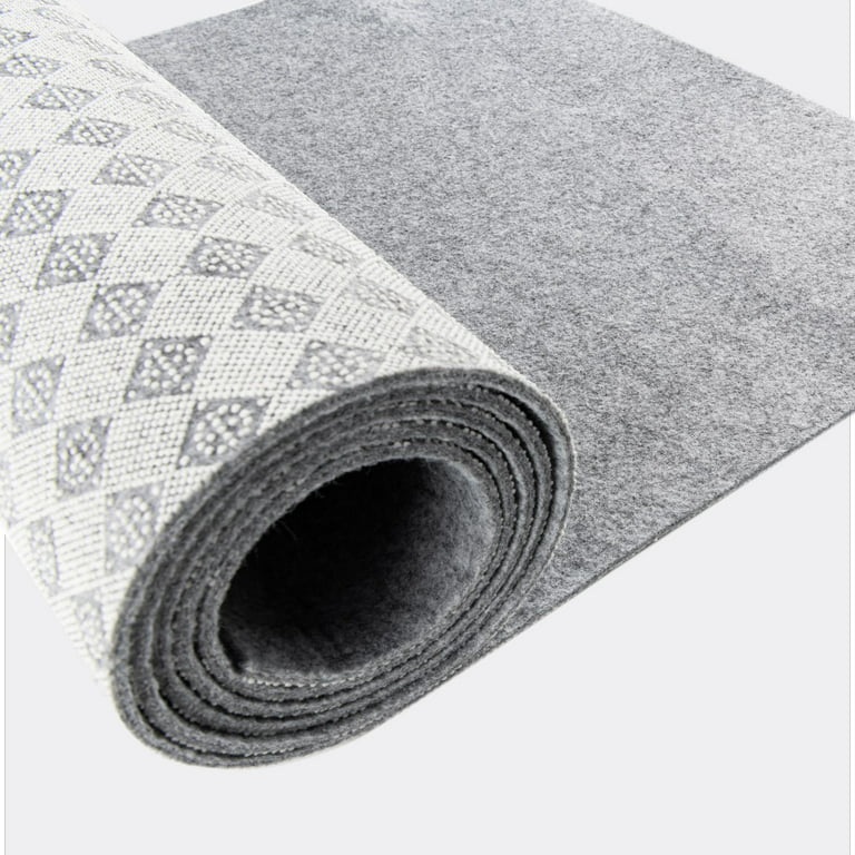 Rugs.com - 7' x 10' Everyday Performance Rug Pad 1/4 Thick Felt & Non-Slip  Backing Perfect for Any Flooring Surface