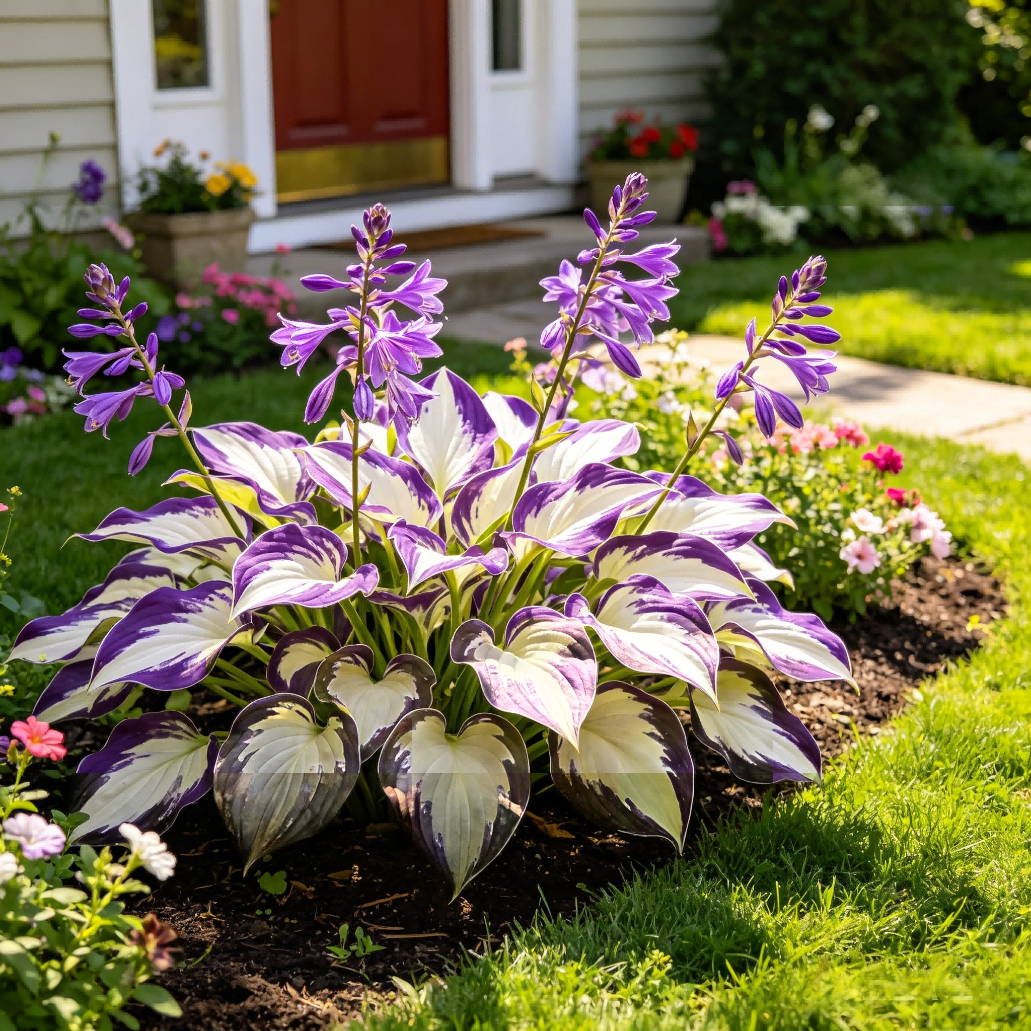 A variety of rare-colored hosta seeds are available. A precious perennial flower. Easy to cultivate, requiring minimal care, suitable for both outdoor gardens and indoor planting.