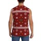 thumbnail image 4 of Balery Merry Christmas Camisetas sin mangas para hombre, absorbe la humedad y protege contra el mal olor.-Small, 4 of 7