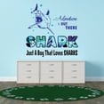 thumbnail image 1 of Animal Wall Decals for Boy's Bedroom - Angry Shark with Wide Mouth Open Wall Sticker Decal With Easy Installation Instructions Kid's Bedroom Décor Wall Sticker - Size: 30 In x 30 In, 1 of 5